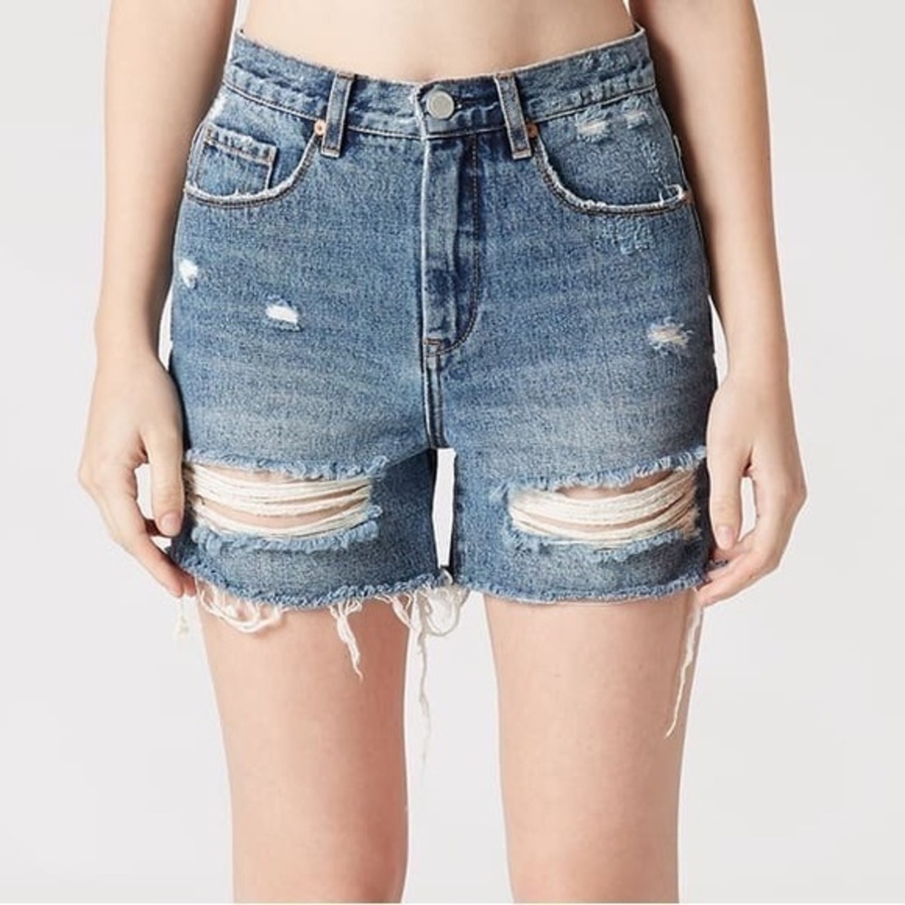 NWT Blank NYC Cyber Hoarder High Rise Jean Shorts size 29